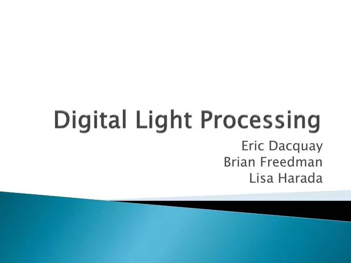 digital light processing