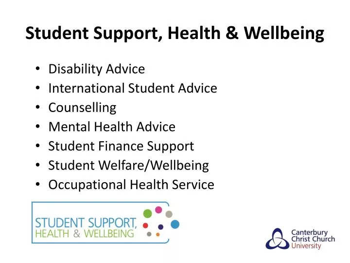 student support health wellbeing