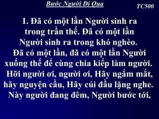 b c ng i i qua