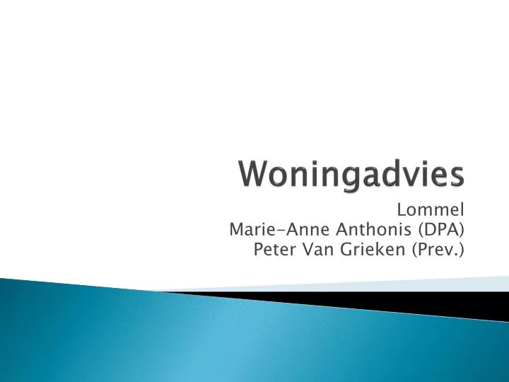 woningadvies