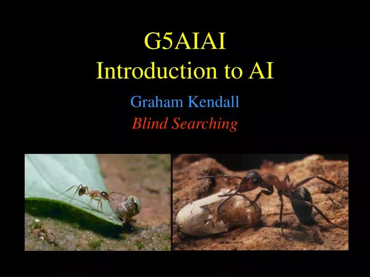 g5 aiai introduction to ai