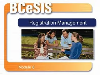 Registration Management