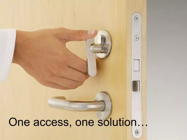 one access one solution
