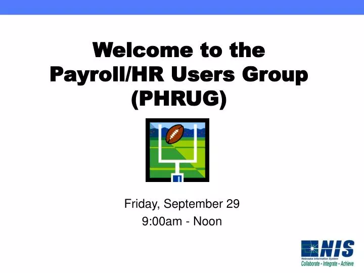 welcome to the payroll hr users group phrug