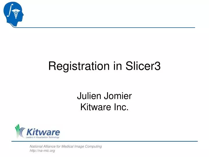 registration in slicer3