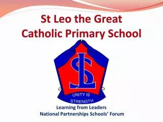 St Leo the Great Catholic Primary School
