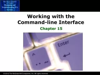 Working with the Command-line Interface