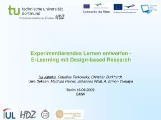 experimentierendes lernen entwerfen e learning mit design based research
