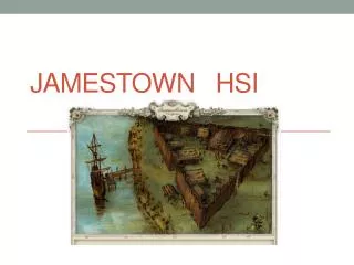 Jamestown HSI