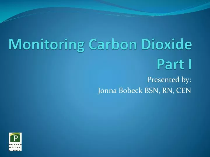 monitoring carbon dioxide part i