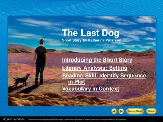 The Last Dog Short Story by Katherine Paterson