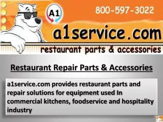 Restaurant Repair and Foodservice parts