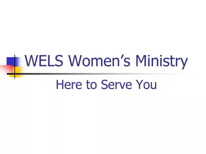 wels women s ministry