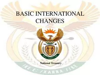 BASIC INTERNATIONAL CHANGES