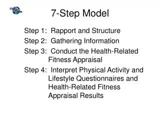 7-Step Model