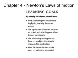 chapter 4 newton s laws of motion