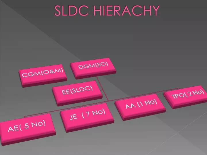 sldc hierachy