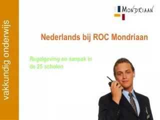 nederlands bij roc mondriaan