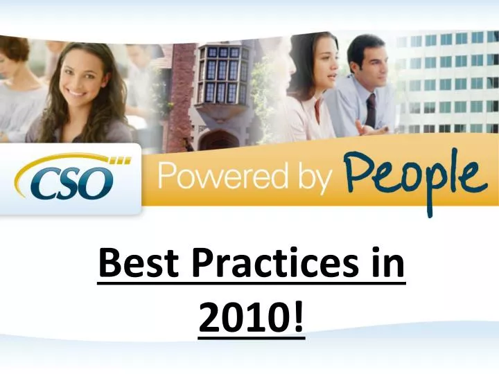 best practices in 2010
