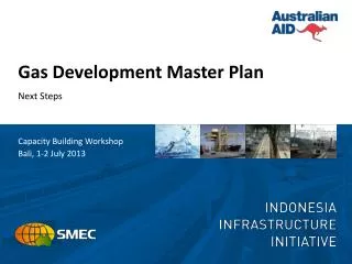 Gas Development Master Plan