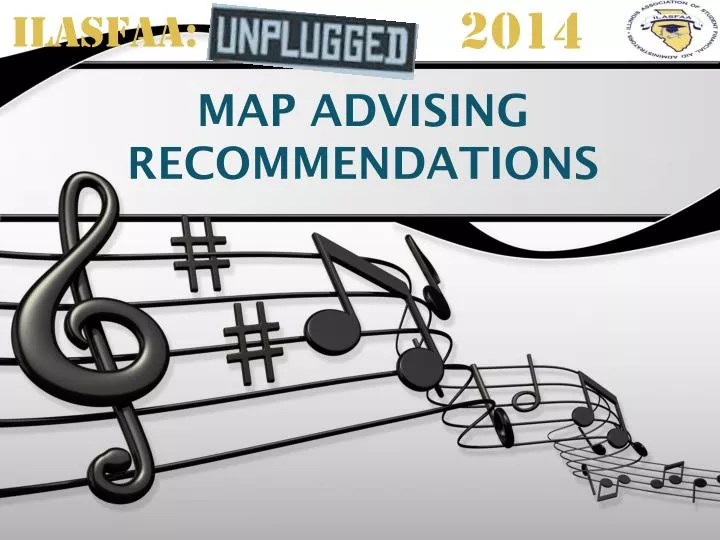 map advising recommendations