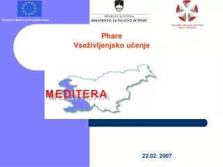 phare vse ivljenjsko u enje