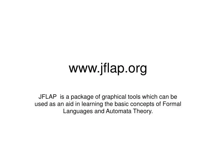 www jflap org