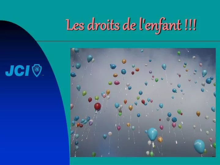 les droits de l enfant