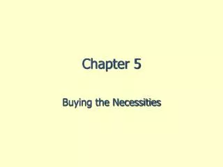 Chapter 5