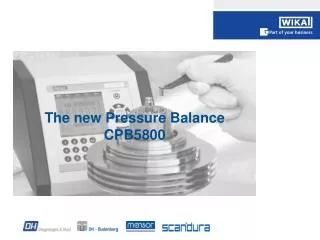 The new Pressure Balance CPB5800