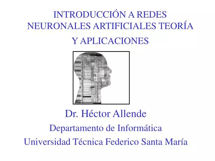 introducci n a redes neuronales artificiales teor a y aplicaciones