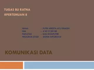 komunikasi data