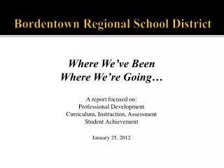 Bordentown Regional School District