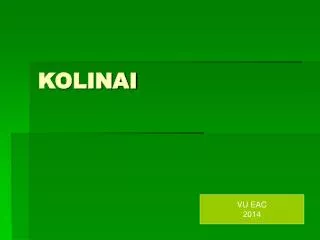 kolinai