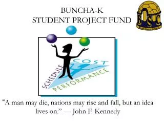 BUNCHA-K STUDENT PROJECT FUND