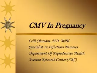 CMV In Pregnancy