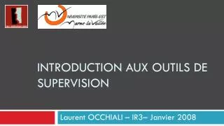 introduction aux outils de supervision