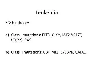 Leukemia