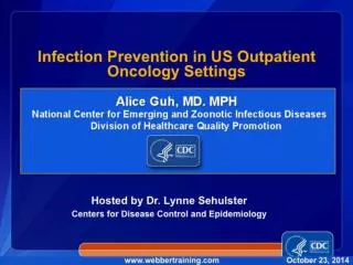 Infection Prevention in US Outpatient Oncology Settings