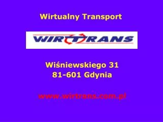 wirtualny transport