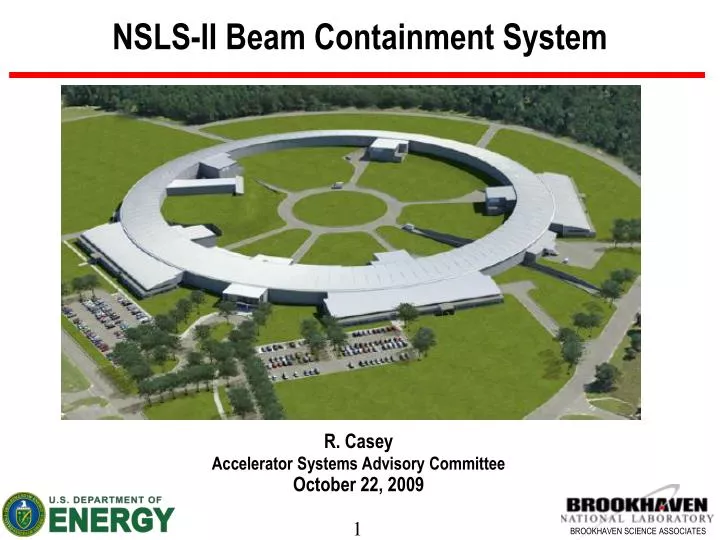 nsls ii beam containment system
