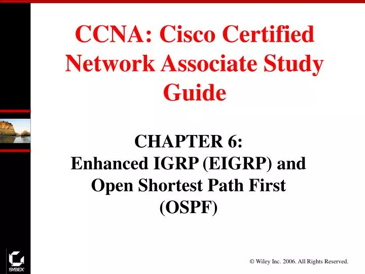 ccna cisco certified network associate study guide