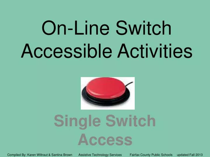 on line switch accessible activities