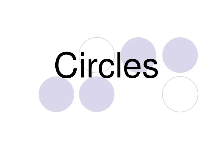 circles