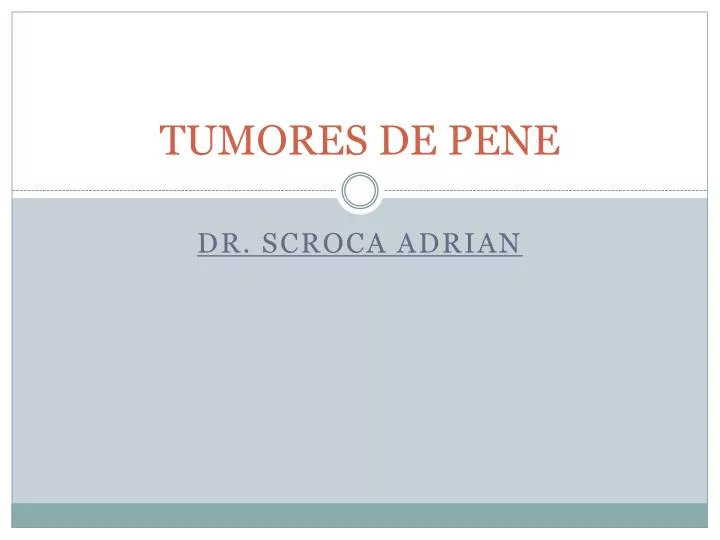 tumores de pene