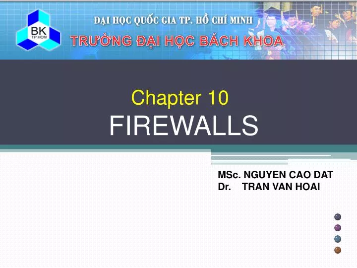 chapter 10 firewalls