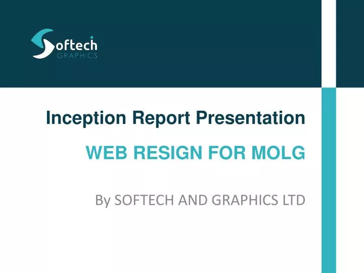 inception report presentation web resign for molg