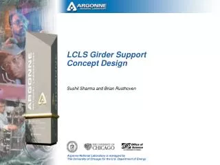 LCLS Girder Support Concept Design