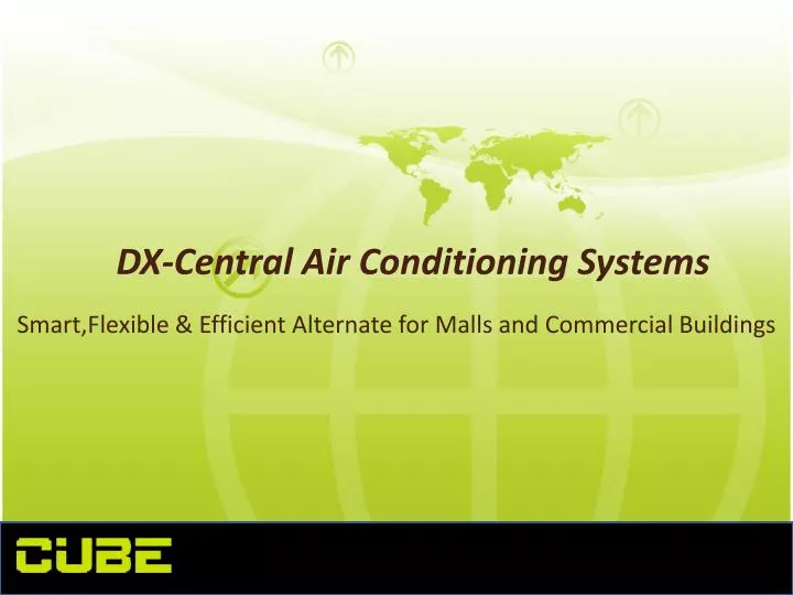 dx central air conditioning systems