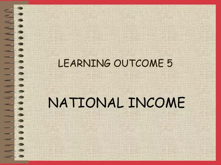 learning outcome 5